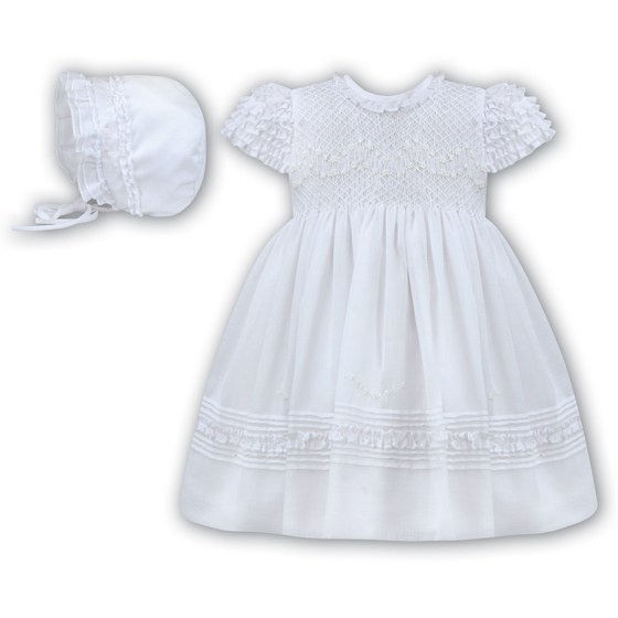 Sarah Louise Christening Dress and Bonnet 198